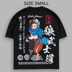 SMALL NEW NWT Darc Sport Chun Li Shirt STABILITY "PREMIUM" TEE STREET FIGHTER